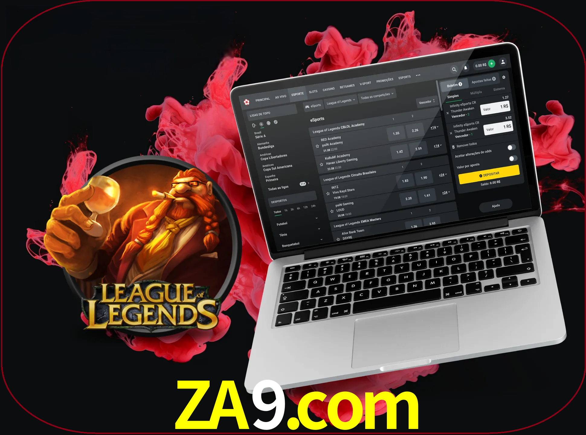 Se é um fã deste jogo, muitos torneios fantásticos que o vão surpreender estão disponíveis no za9.